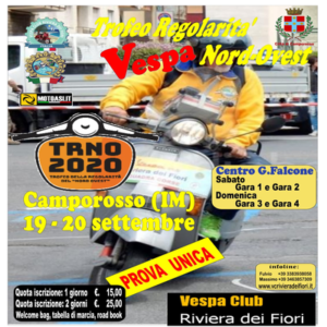 Trofeo Regolarità Nord Ovest – Camporosso, 19-20 settembre 2020
