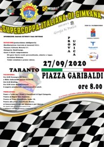 Supercoppa di Gimkana – Taranto, 27 settembre 2020