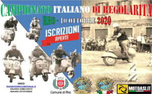 Campionato Italiano Regolarità – Rho, 10 ottobre 2020