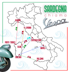 Sardegna chiama Vespa… e l’Italia in Vespa risponde