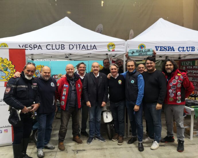 Il Vespa Club d’Italia ad “Arezzo Classic Motors” – Arezzo, 14-15 gennaio 2023